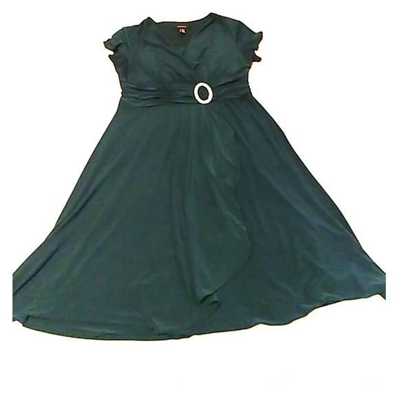 r & m richards faux wrap dress